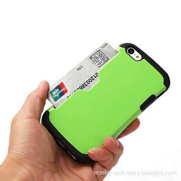 Wallet protection cover for iPhone 5S